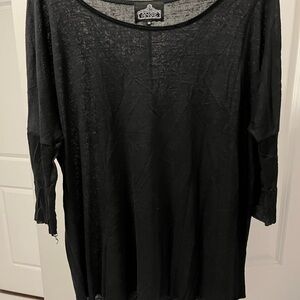 Angie Women's Black Top